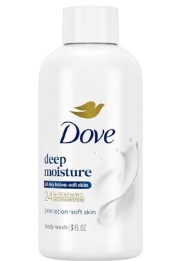 Dove Deep Moisture Body Wash - White